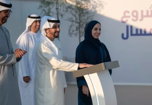 Hamdan bin Zayed witnesses groundbreaking ceremony of Ruwais LNG Project in Al Dhafra Region