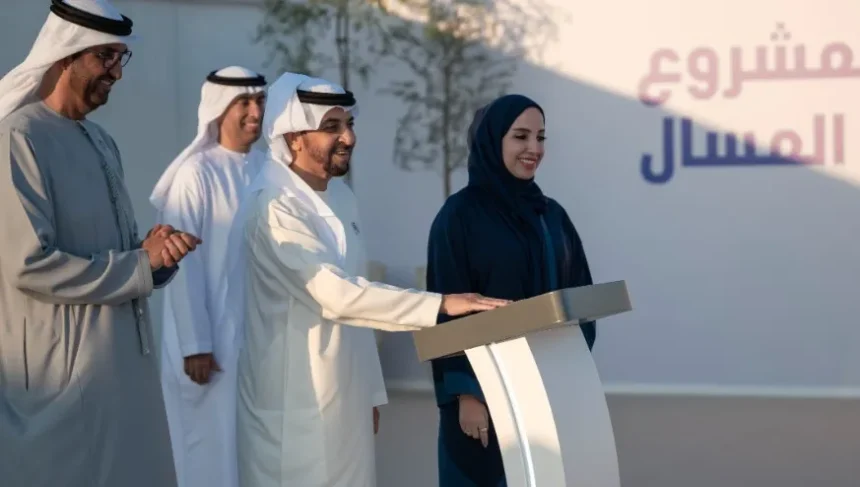 Hamdan bin Zayed witnesses groundbreaking ceremony of Ruwais LNG Project in Al Dhafra Region