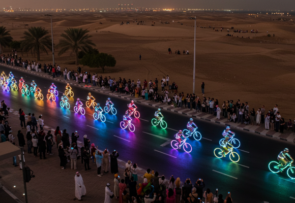 1 When Abu Dhabi Hosted the World’s Wheels: How a Desert City Became the Stage for Urban Cycling Glory